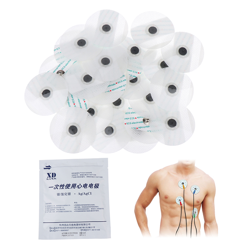 Ecg Patch Monitor - 50 Pz/borsa Elettrodo Patch Medico Usa