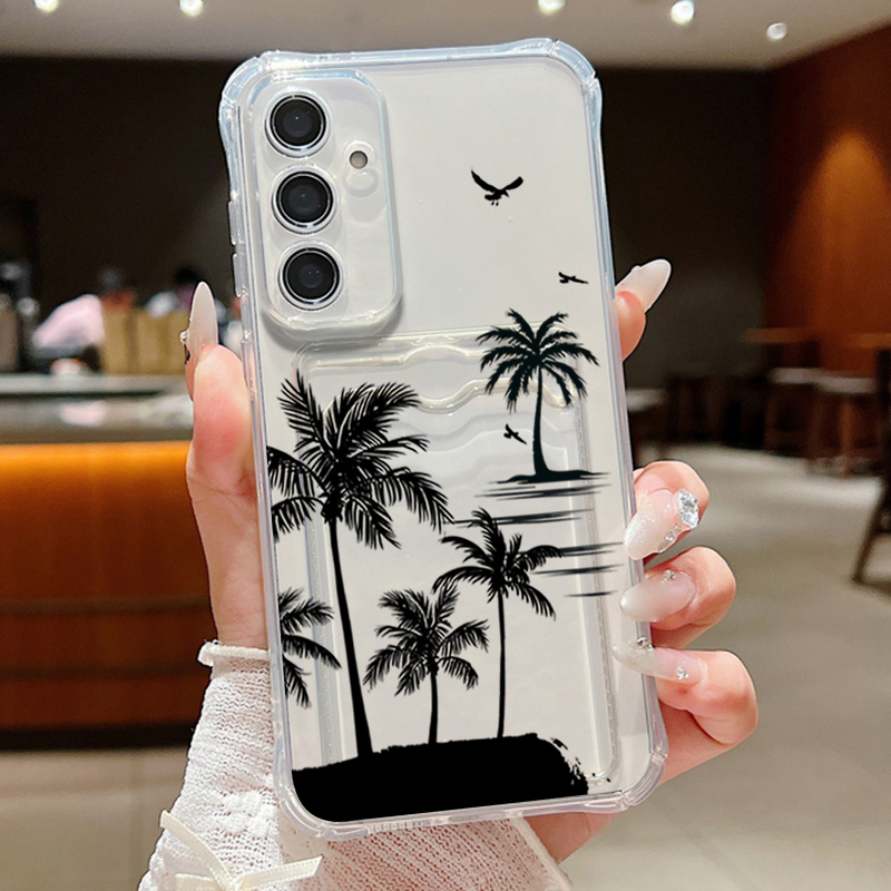 Samsung Galaxy A55 - Custodia per telefono con slot per