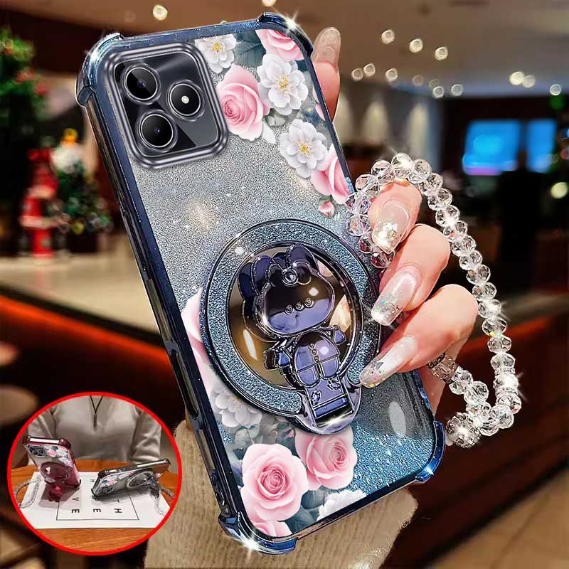 Realme Note 50 - 3 pezzi (Custodia per telefono Romantic