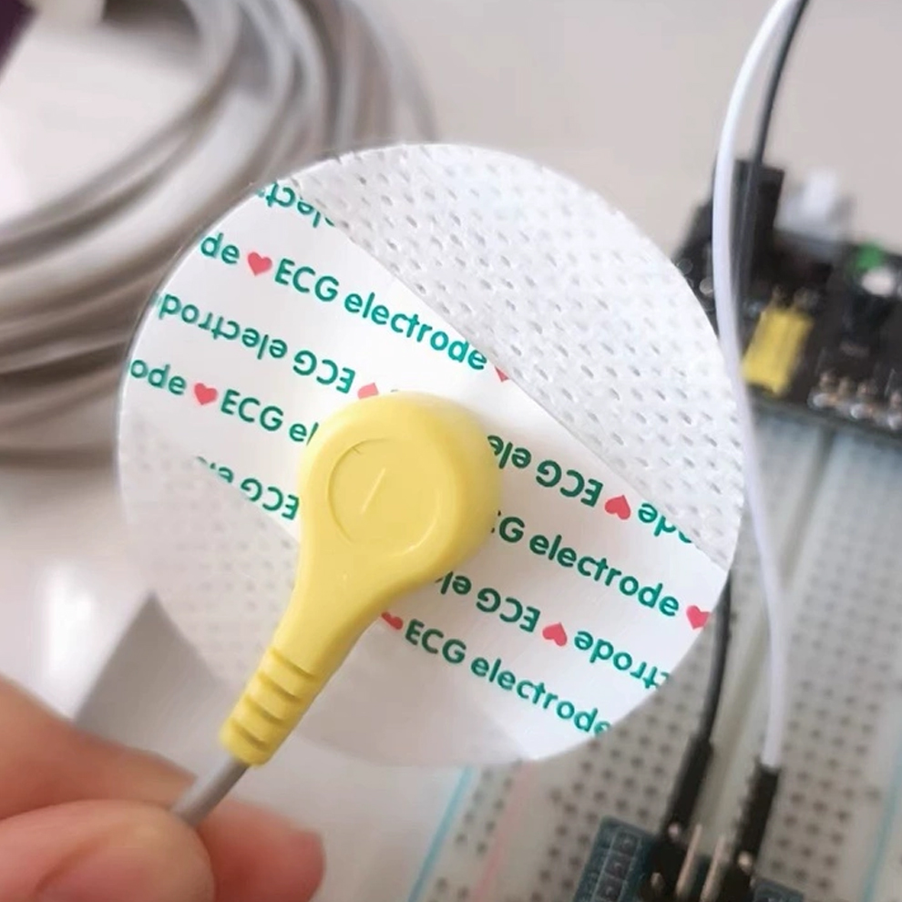 Ecg Patch Monitor - 50 pz/1 Borsa ECG EKG Elettrodo