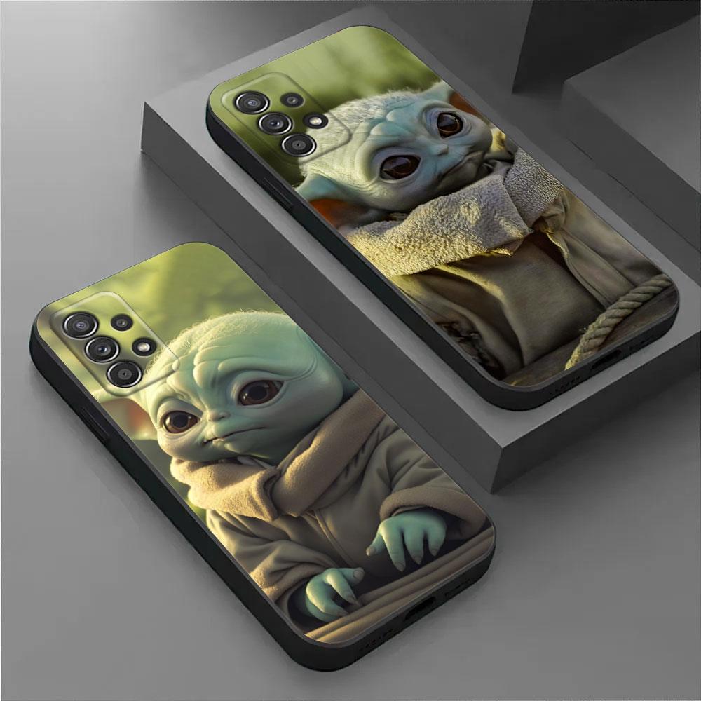 Samsung Galaxy A55 - Cover in Silicone Yoda e Groo