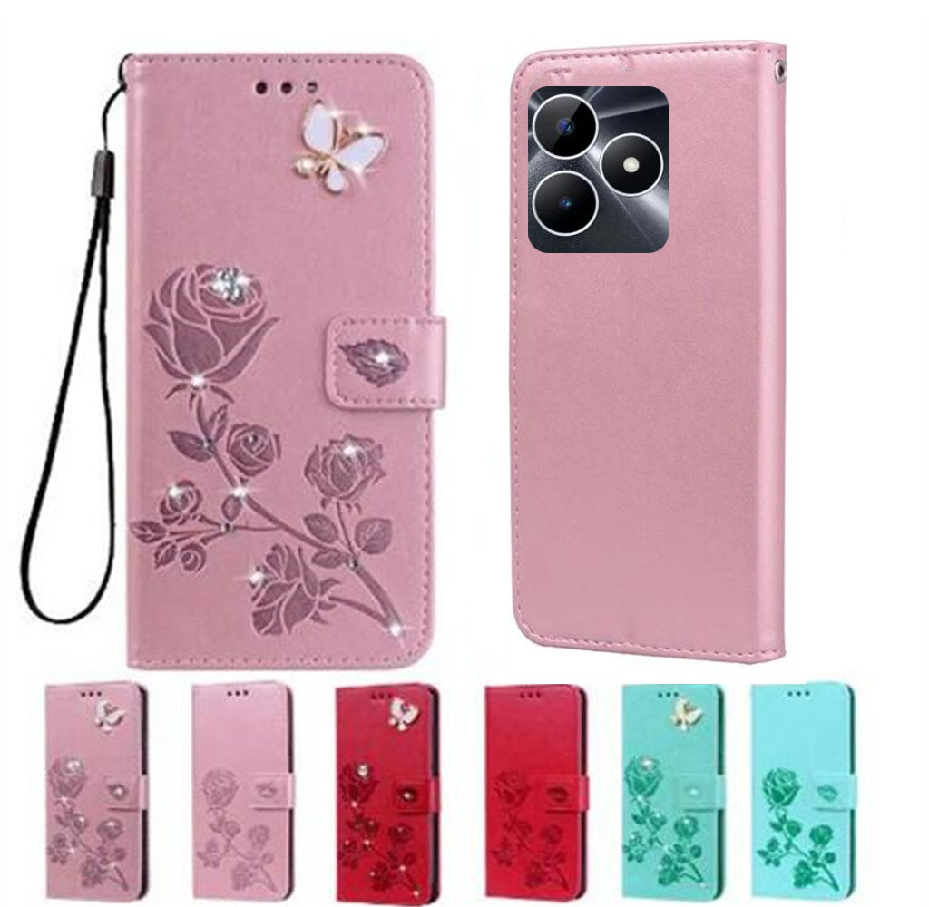 Realme Note 50 - Custodia in pelle vintage per Realme