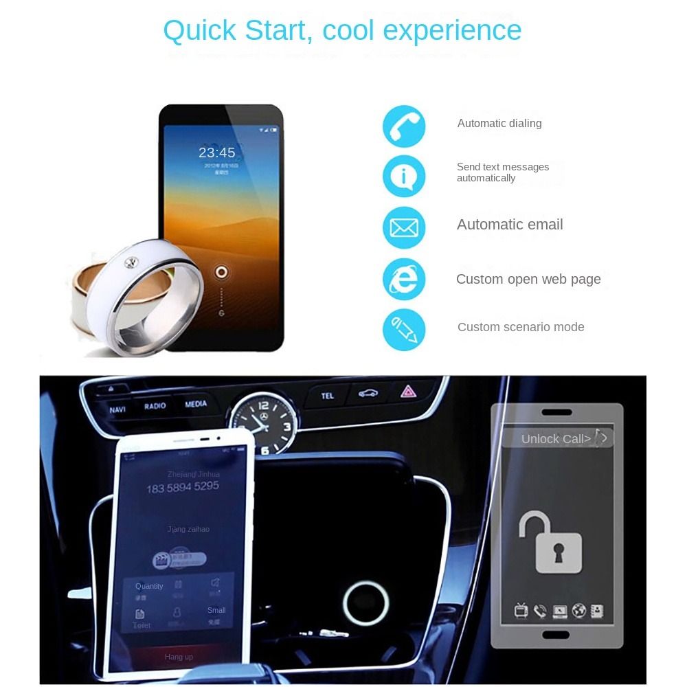 Anello Intelligente NFC in Acc - Smart Ring Nfc Pay recensione e prezzo